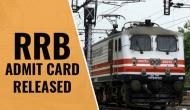 RRB ALP 20th August Admit Card: Indian Railways released hall tickets for Group C exam; here's how to download