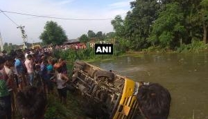 20 school children injured in bus accident