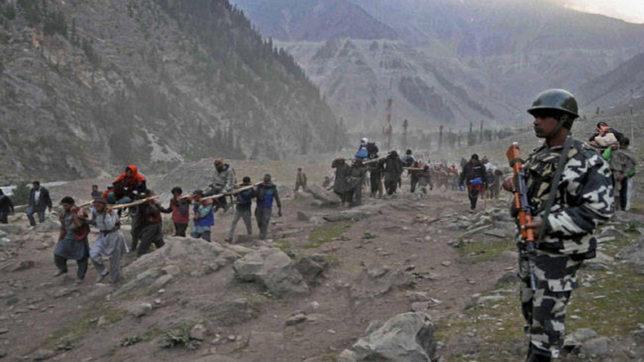 Jammu-Kashmir: 11th batch of 5486 pilgrims leaves for Amarnath