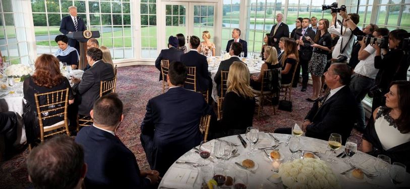 US President Trump hosts top CEOs, including Indra Nooyi, Ajay Banga for dinner