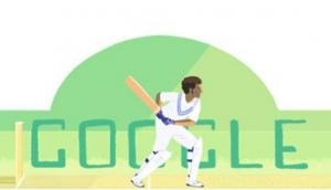 Google pays tribute to Indian cricketer Dilip Sardesai's 78th birthday through doodle