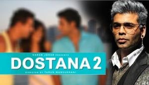 Karan Johar ready to announce his next production venture; fans hints Dostana 2