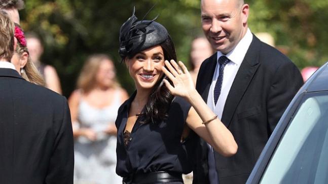 Meghan Markle handled wardrobe malfunction at wedding like a boss