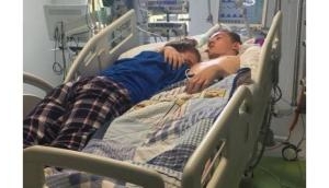 Viral: British teenager girl hugs dying boyfriend as his life support is turned off