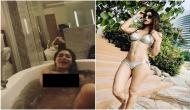 Sara Khan after her nude bathtub video leak posted bold bathroom videos and pictures; trollers said, 'Musalmano ka naam kharab kar rahi hai churail'