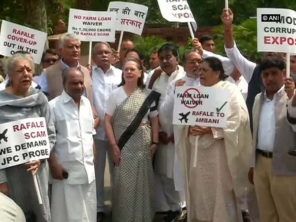 Rajya Sabha adjourned over Rafale row