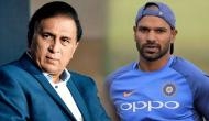 India Vs England: Here's the reason why Sunil Gavaskar lashes out Indian team mangement for dropping Shikhar Dhawan