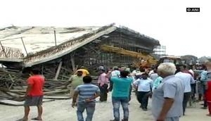 Uttar Pradesh Basti Flyover collapses: Lintel of a flyover on National Highway 28 collapses; 4 injured, several trapped