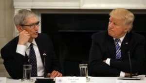 US President Trump to have dinner with Apple CEO Tim Cook