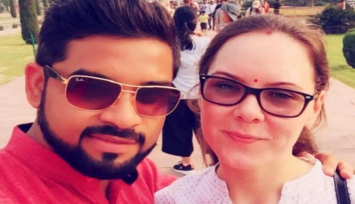 Ukraine girl and indian boy