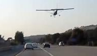 Terrifying! Video shows plane makes an emergency landing on busy street of California