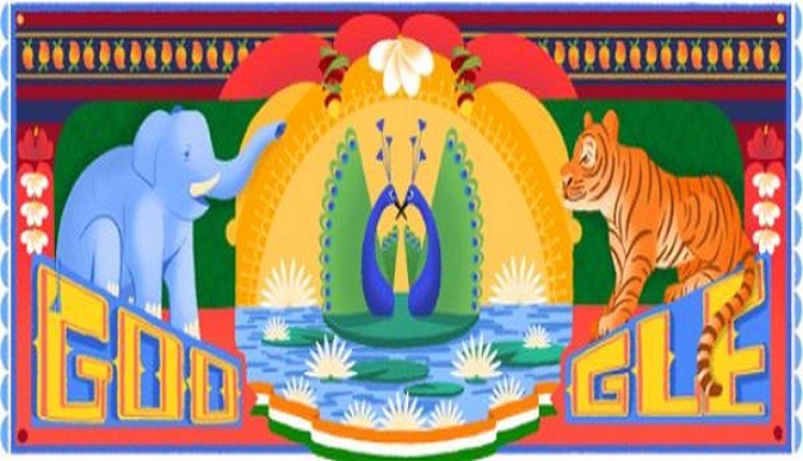 Google Doodle celebrates India's 72nd Independence Day