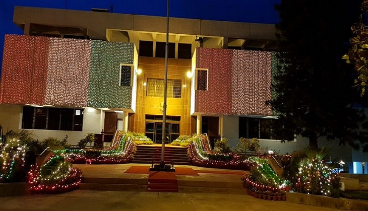 72nd Independence Day: Indian High Commission lights up in tri-colour in Pakistan