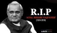 Former Prime Minister Atal Bihari Vajpayee passes away at the age of 93 at AIIMS