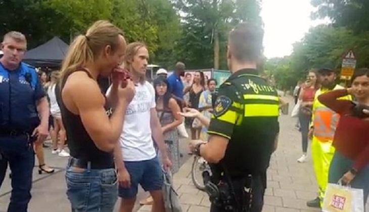 Protest in Amsterdam