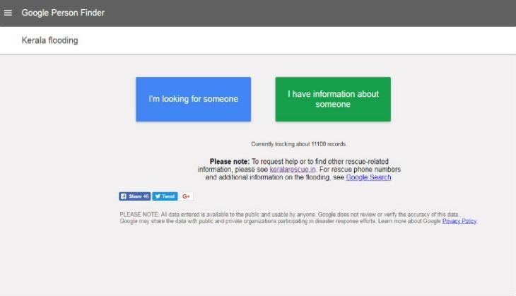 Google Person Finder