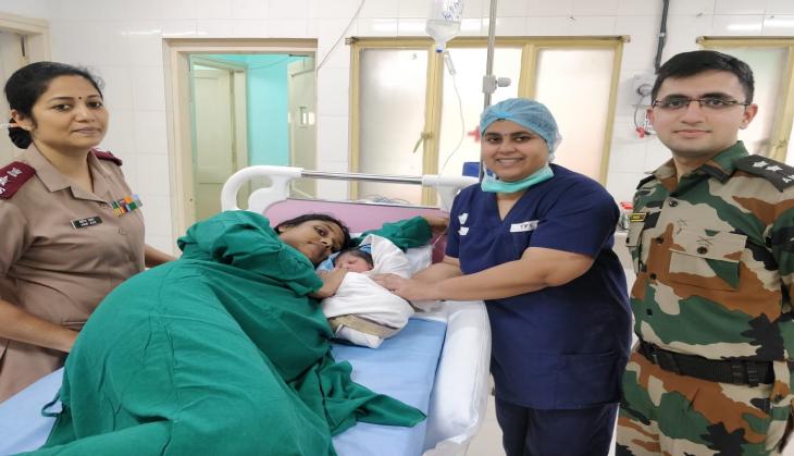 Kerala Flood: Pregnant lady airlifted from flood-hit area by an Indian Navy and gives birth to a baby boy