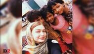 American supermodel Gigi Hadid visits Rohingya refugees in Bangladesh
