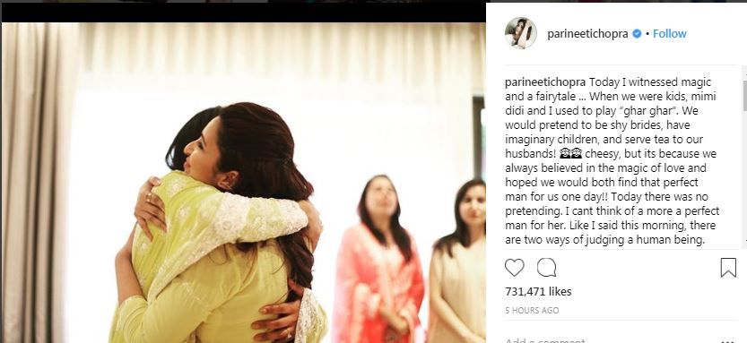 Alia Bhatt, Parineeti Chopra shared adorable pictures with Priyanka Chopra and Nick Jonas, see pics