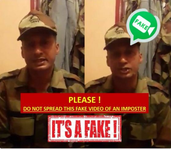 Kerala Floods: Indian Army warned about Imposter who spread fake information in Army combat uniform; see video