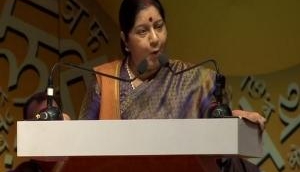 Sushma Swaraj discusses issue of bilateral interests with Turkmenistan counterpart