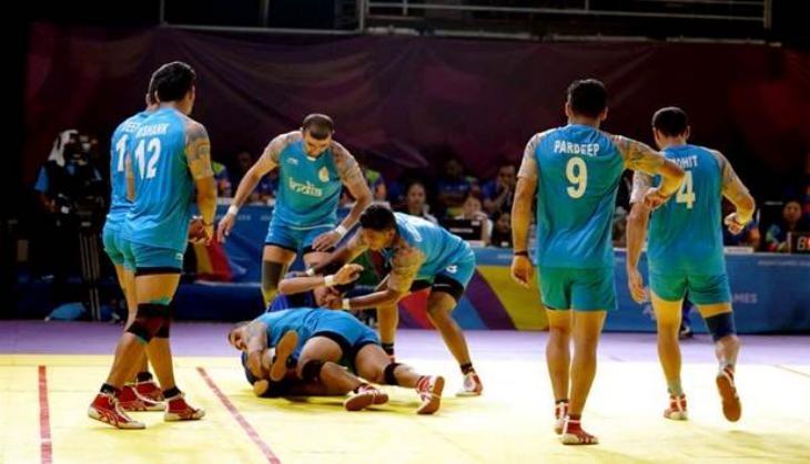 Mens kabddai team