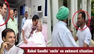 Watch Video: Seven times when Congress chief Rahul Gandhi smiled at the wrong place in the wrong time