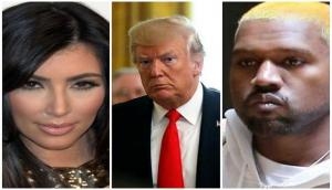 Donald Trump praises Kanye West, Kim Kardashian