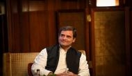 In London, Congress chief Rahul Gandhi questions PM Modi's silence on Nirav Modi, Unnao rape