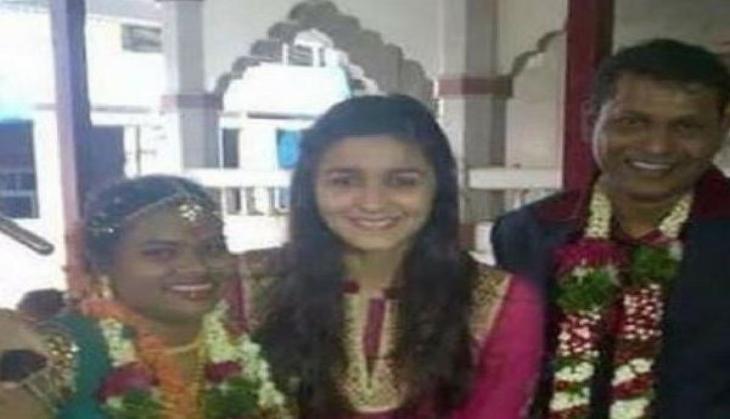 Alia in her maid wedding