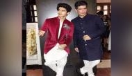 Ace designer Manish Malhotra strikes a pose with Ishaan Khatter