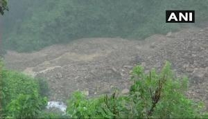 Rainfall, landslides form 100m long lake in Uttarakhand