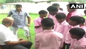 Jharkhand: Visually-challenged students hold protest against 'abusive' in-charge