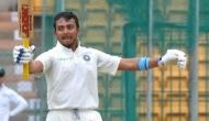 Prithvi Shaw starts with half-century, youngest Indian to do so on Test debut