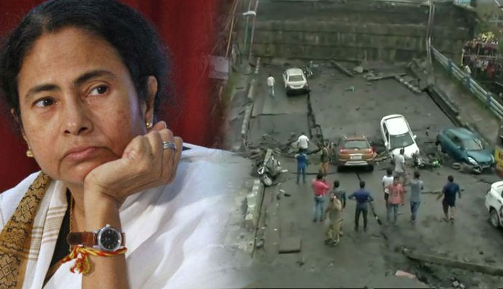 Kolkata Bridge Collapse: Bengal CM Mamata Banerjee said 'No Flights Today, Can't Return' and orders probe