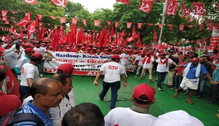 Kisan-Mazdoor Sangharsh rally