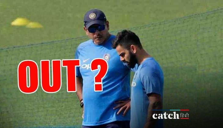 RAVI SHASTRI with kohli