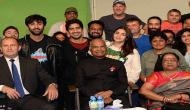 President Ram Nath Kovind visits the set of Brahmastra in Bulgaria, meets Ranbir Kapoor, Alia Bhatt ; see pics