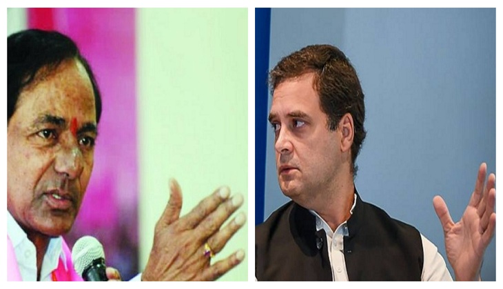 After dissolving Telangana Assembly, Chandrashekar Rao appealed people to not become slaves to Rahul Gandhi’s Congress party
