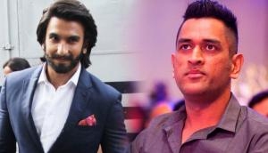 Ranveer Singh’s fanboy moment with MS Dhoni Is winning the Internet, see pics