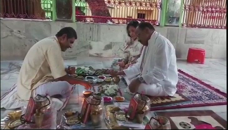 National Security Advisor Ajit Doval offers 'pindadaan' in Bihar's Gaya