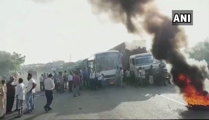 Bharat Bandh: Congress-led opposition bandh begins with protests and trains blockades against the steep rise in petrol and diesel prices