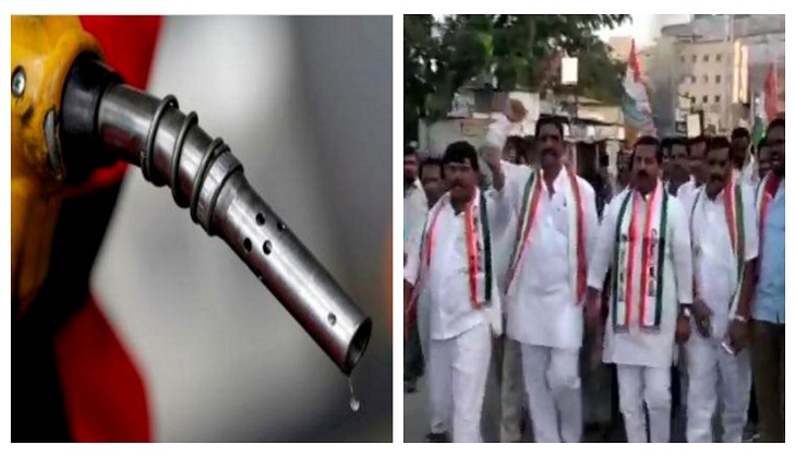 Bharat Bandh: Petrol and diesel prices on rise; Sonia Gandhi to lead Congress' violence-free protest