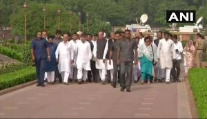 Bharat Bandh Protests: Rahul Gandhi back from Mansarovar Yatra, leads oppositions protest over fuel prices hike and rupee fall against dollar