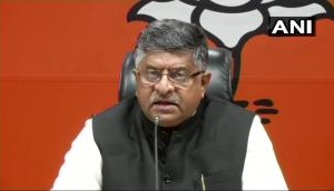 Union Minister Ravi Shankar Prasad: 'Rahul Gandhi in celebratory mood, while India in pain'