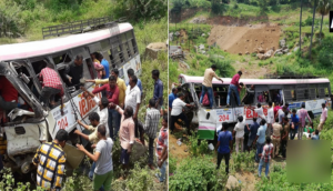 Telangana Bus Accident: At least 45, including six children killed after bus falls into a valley in Kondagattu in Jagtiyal district