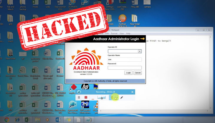 Alert! UIDAI's Aadhaar software hacked, ID database compromised, claims Congress