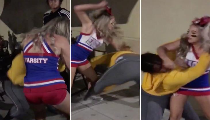 Cheerleader Beats Girls