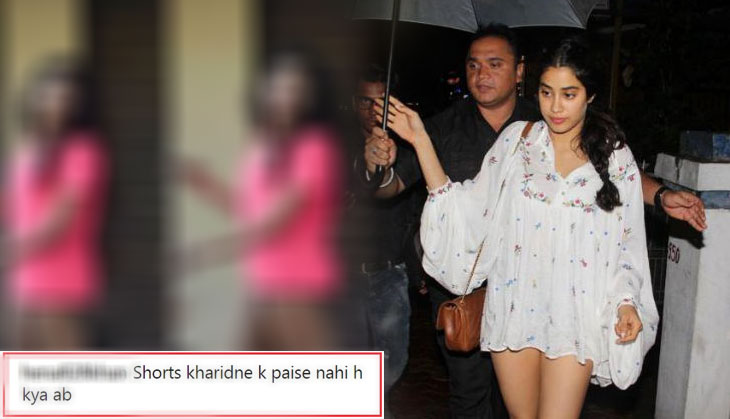 Dhadak actress Janhvi Kapoor wore a really short dress and got brutally trolled; Netizens said ‘bechari pants phena bhul gayi’