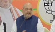  Amit Shah attacks Grand Alliance, says 'mahamilawat' has given tickets to 'bahubalis'